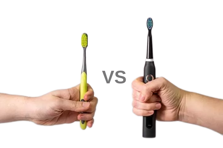 periuta electrica vs periuta manuala